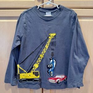 Hanna Andersson Long Sleeve Appliqué T-Shirt